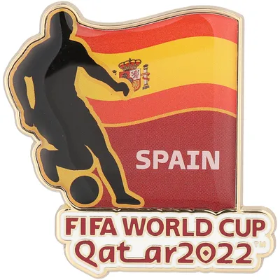 pin du joueur de l'équipe nationale d'Espagne de la Coupe du Monde de la FIFA, Qatar 2022