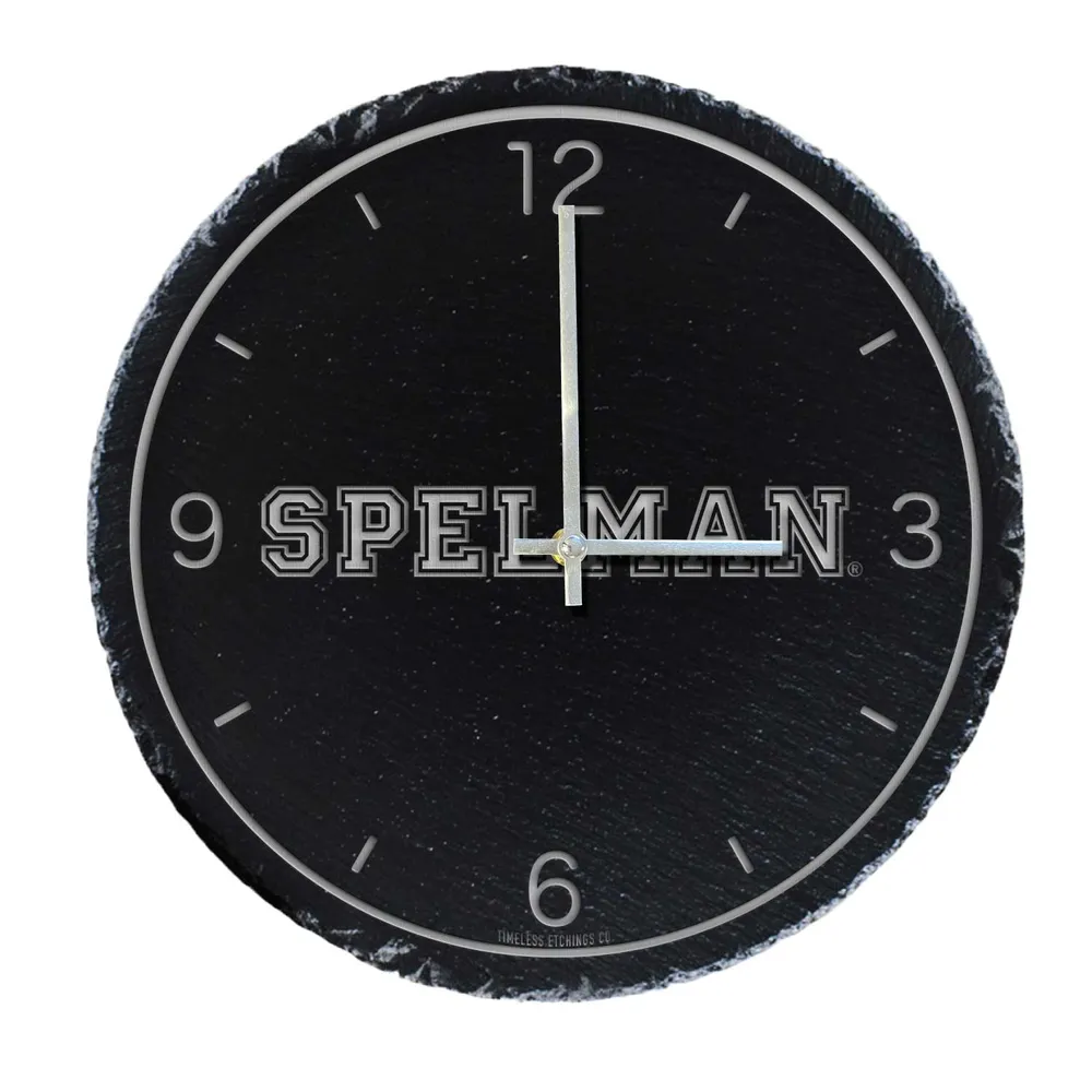 Lids Spelman College Jaguars 12'' Slate Clock - Gray | Liberty Center