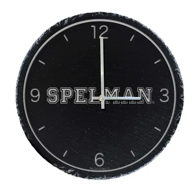 Spelman College Jaguars 12'' Slate Clock - Gray