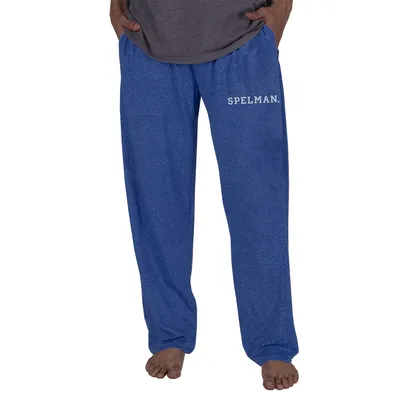 Spelman College Jaguars Concepts Sport Quest Knit Pants - Navy