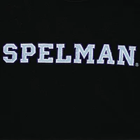 Men's FISLL Black Spelman College Jaguars Applique T-Shirt