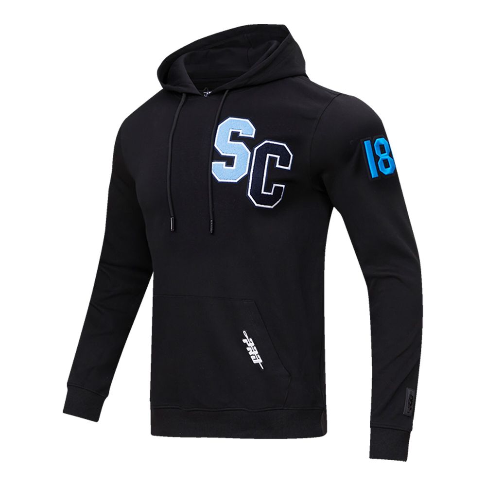 Men's Pro Standard Black Spelman College Jaguars University Classic Pullover Hoodie