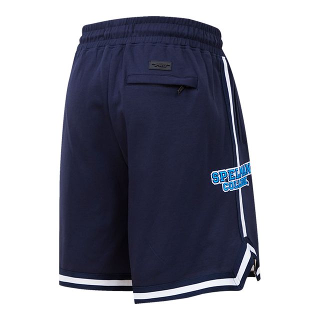 Short Pro Standard Navy Spelman College Jaguars University Classic pour homme