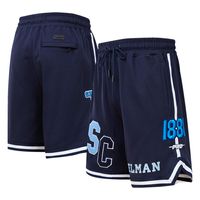 Men's Pro Standard Navy Spelman College Jaguars University Classic Shorts