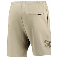 Men's Pro Standard Tan Spelman College Jaguars Neutral Relaxed Shorts