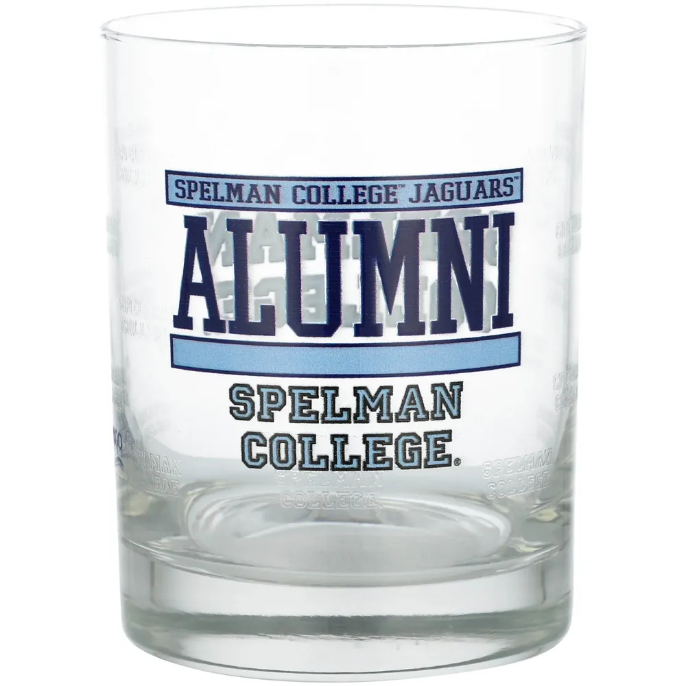 Spelman College Jaguars 14oz. Alumni Rocks Glass