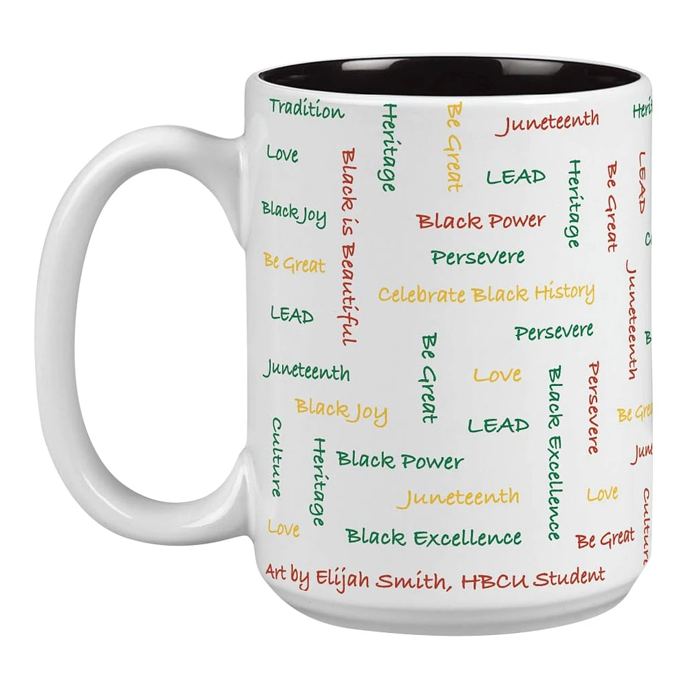 Jaguars du Collège Spelman 15oz. Tasse du Mois de l’histoire des Noirs