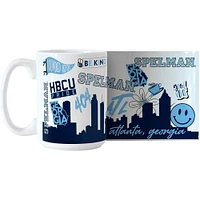 Spelman College Jaguars 15 oz. Tasse en céramique indigène