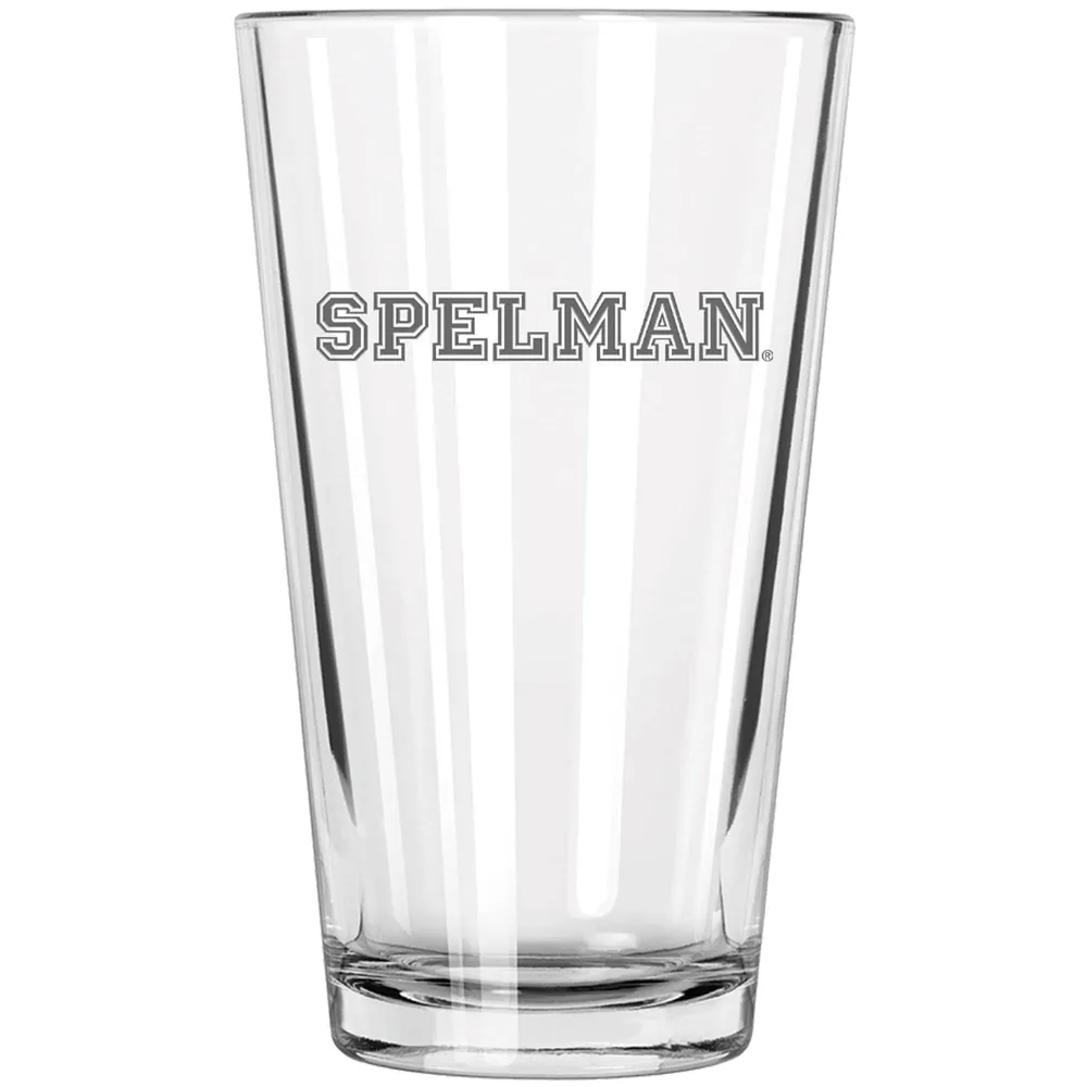 Spelman College Jaguars Logo de l'équipe gravé en verre de pinte