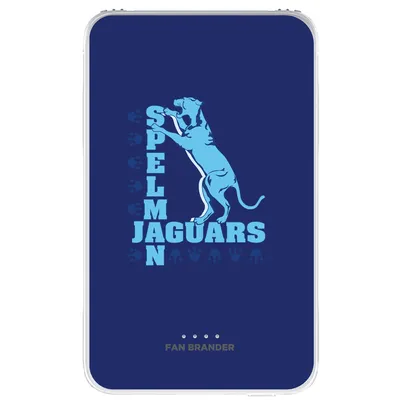 Spelman College Jaguars Solid Design 10,000 mAh Portable Power Pack