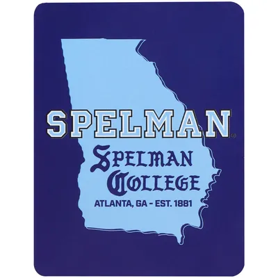 Spelman College Jaguars The Northwest Group 60'' x 46'' Micro Raschel Throw Blanket