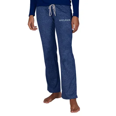 Spelman College Jaguars Concepts Sport Women's Quest Knit Pants - Navy