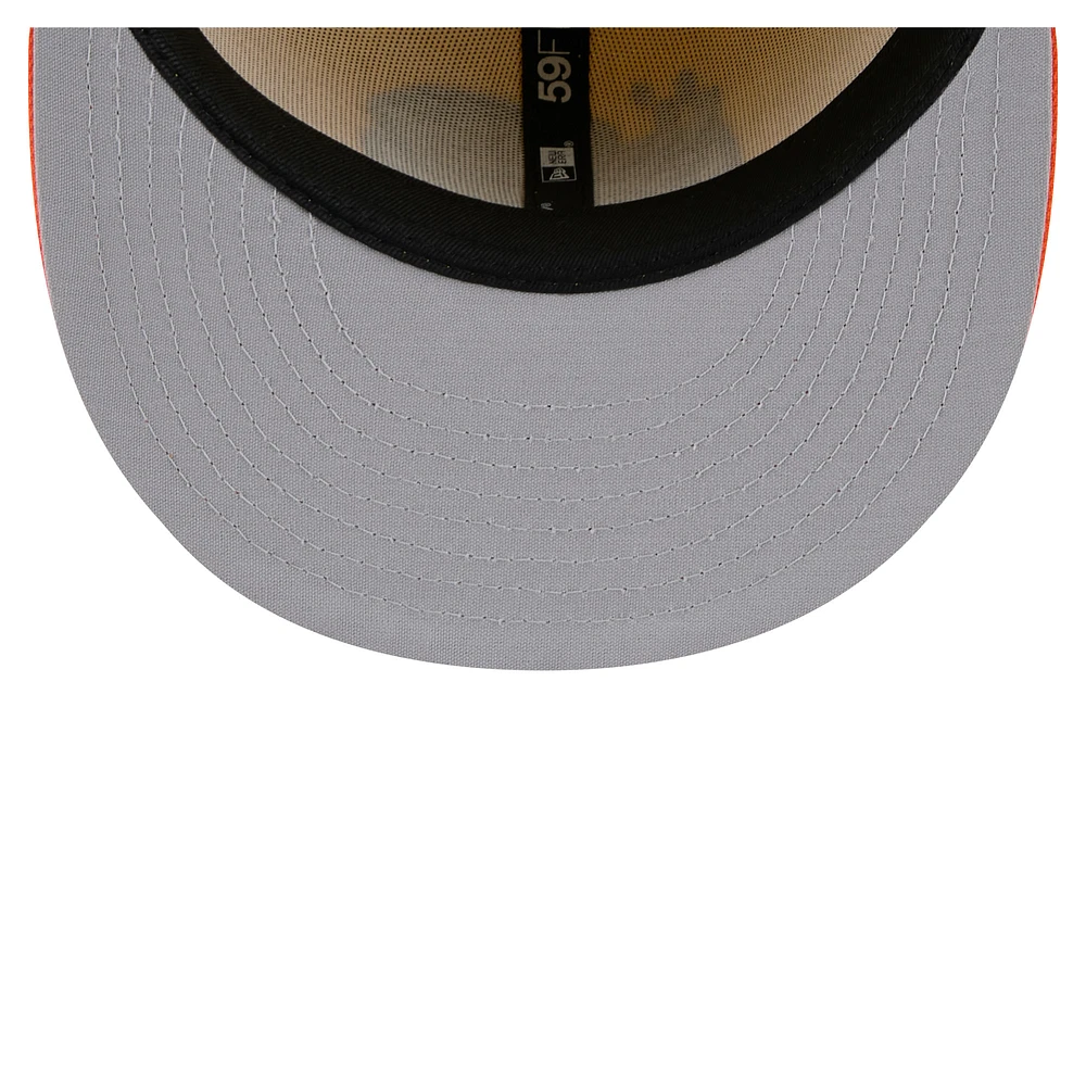 Casquette ajustée 59FIFTY Spokane Indians Copa de la Diversión New Era pour homme jaune