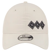 Men's New Era  Tan Sporting Kansas City Active 9TWENTY Adjustable Hat