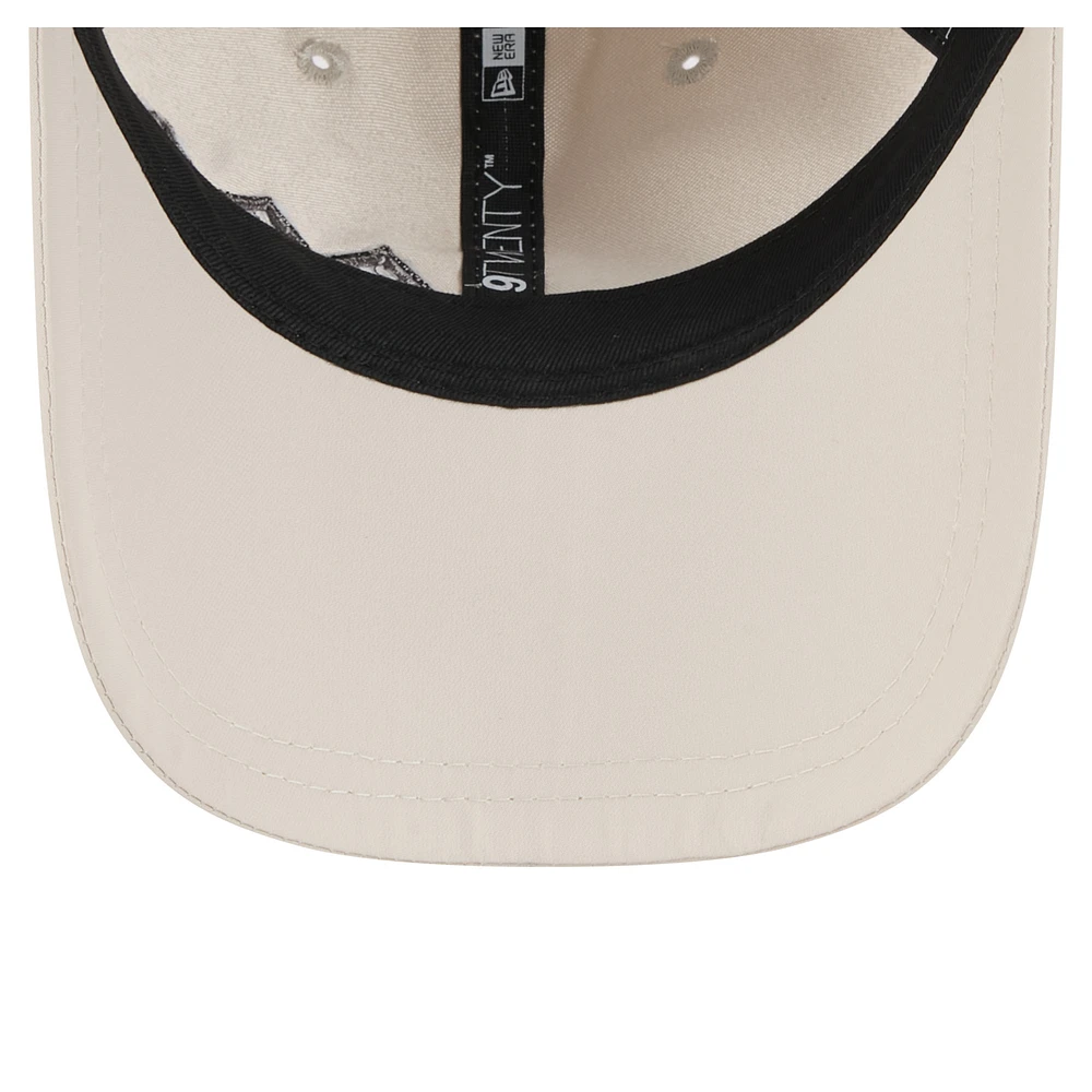 Men's New Era  Tan Sporting Kansas City Active 9TWENTY Adjustable Hat