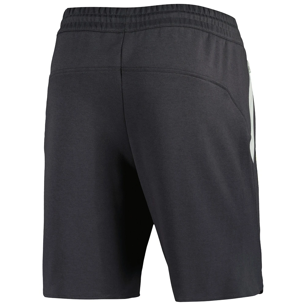 Short de voyage adidas Sporting Kansas City 2023 Player pour homme, noir