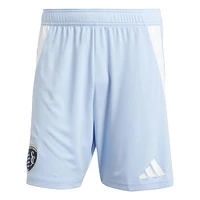 Men's adidas  Light Blue Sporting Kansas City Home 2025 One KC Authentic Shorts