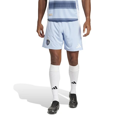 Men's adidas  Light Blue Sporting Kansas City Home 2025 One KC Authentic Shorts