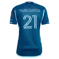 Maillot de joueur adidas bleu marine Sporting Kansas City 2024 Diamonds Our Forever Authentic pour homme