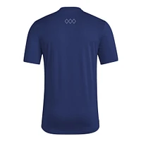Men's adidas  Navy Sporting Kansas City 2025 Jersey Hook AEROREADY T-Shirt