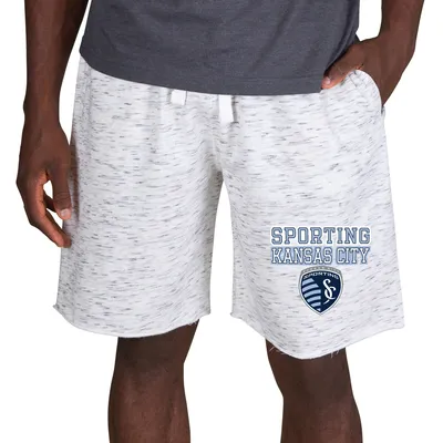 Sporting Kansas City Concepts Sport Alley Fleece Shorts - White