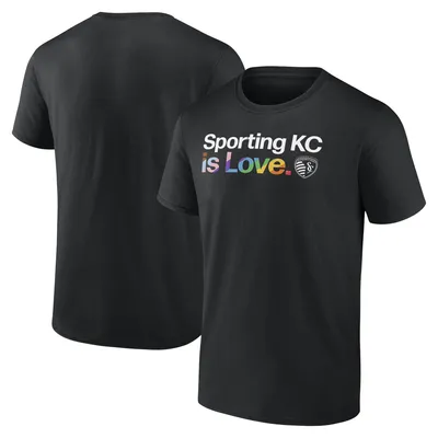 Sporting Kansas City Fanatics Branded Team Pride Logo - T-Shirt Black
