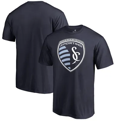 Sporting Kansas City Fanatics Branded Primary Logo T-Shirt - Navy