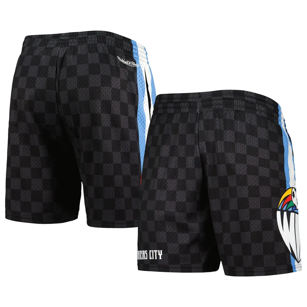 Short en maille Mitchell & Ness Sporting Kansas City pour homme, noir