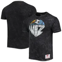 T-shirt tie-dye Mitchell & Ness Sky Black Kansas City Wiz Since '96 pour homme