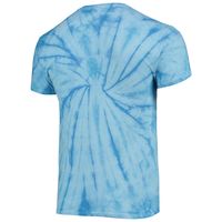 Men's Mitchell & Ness Sky Blue Kansas City Wiz Since '96 Tie-Dye T-Shirt