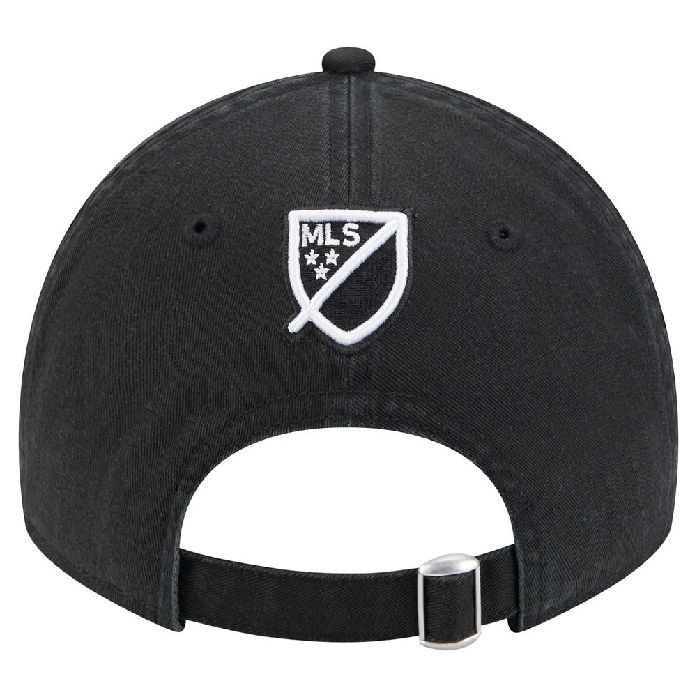 Men's New Era  Black Sporting Kansas City 2025 Kickoff 9TWENTY Adjustable Hat