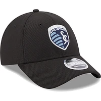 Casquette Snapback Sporting Kansas City Basic 9FORTY New Era noire pour homme