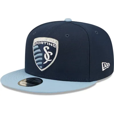 Sporting Kansas City New Era Two-Tone 9FIFTY Snapback Hat - Navy/Light Blue
