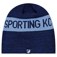 Men's New Era Navy Sporting Kansas City 2025 Kickoff Beanie