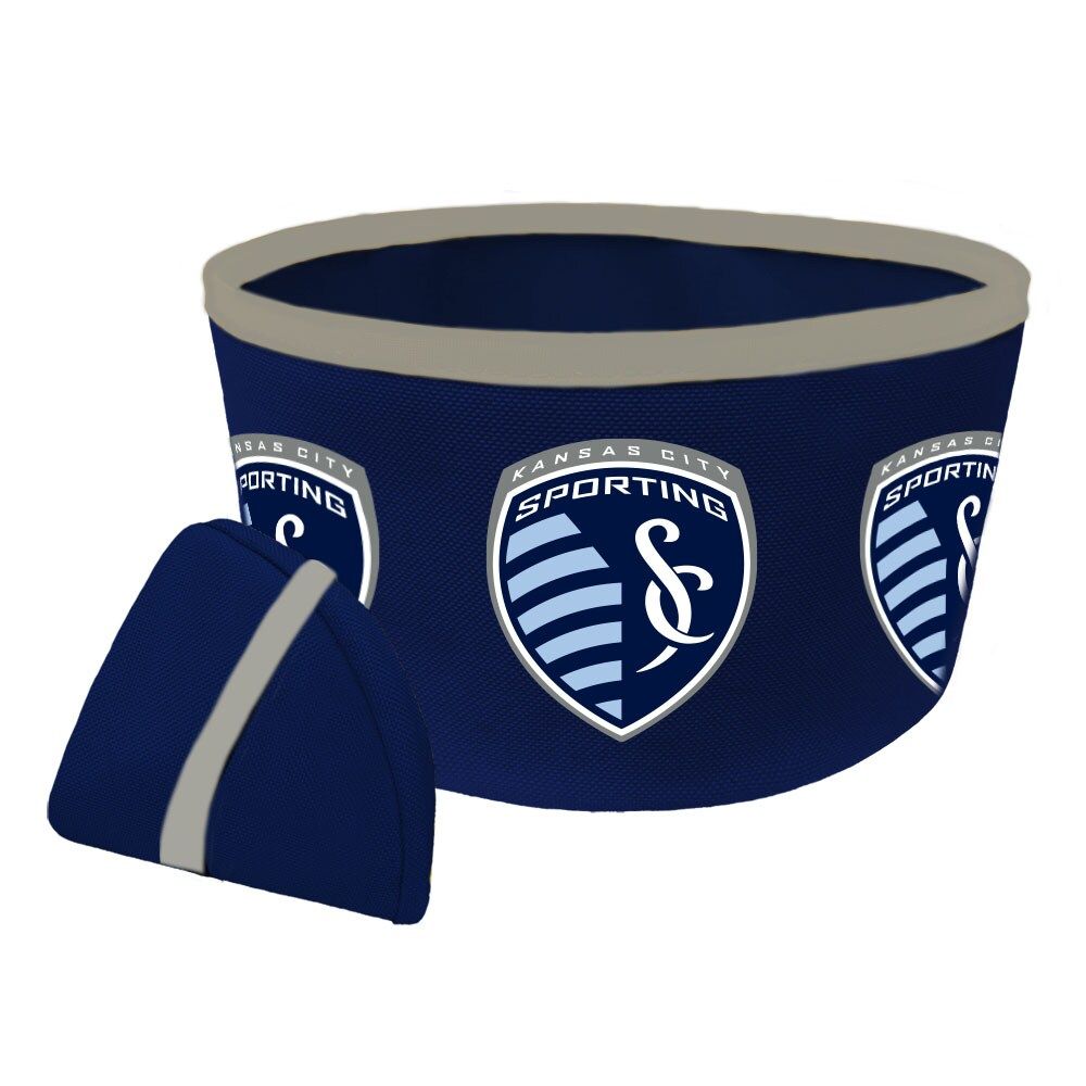 Sporting Kansas City Collapsible Travel Dog Bowl