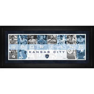 Sporting Kansas City Fanatics Authentic Framed 10'' x 30'' Player Panoramic Collage