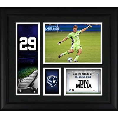 Tim Melia Sporting Kansas City Framed 15" x 17" Player Core Collage