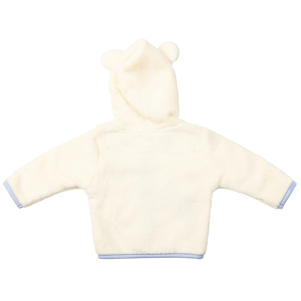 Toddler Sport Design Sweden  Cream Sporting Kansas City Tie-Breaker Teddy Full-Zip Hoodie
