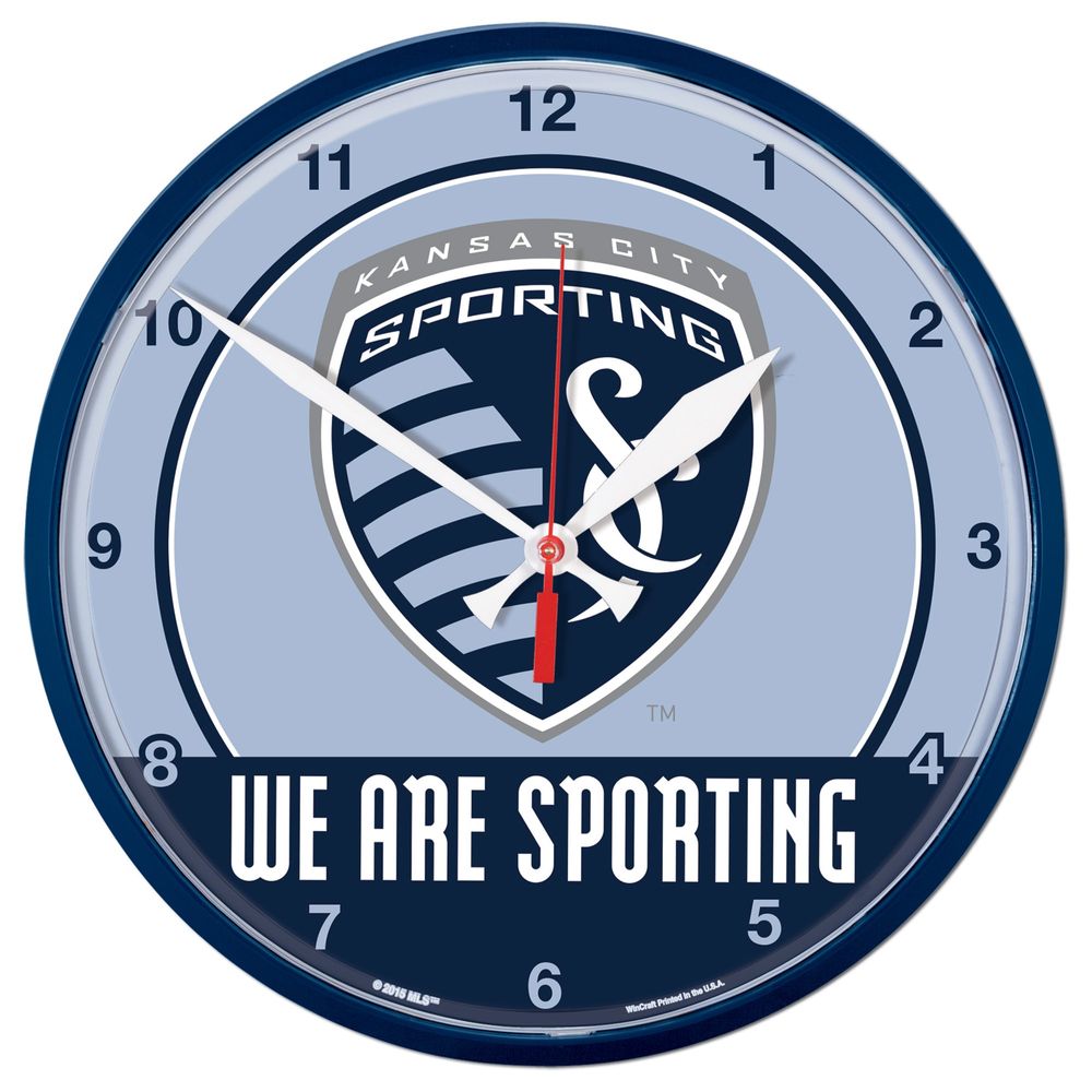 WinCraft Sporting Kansas City 12.75" Round Wall Clock