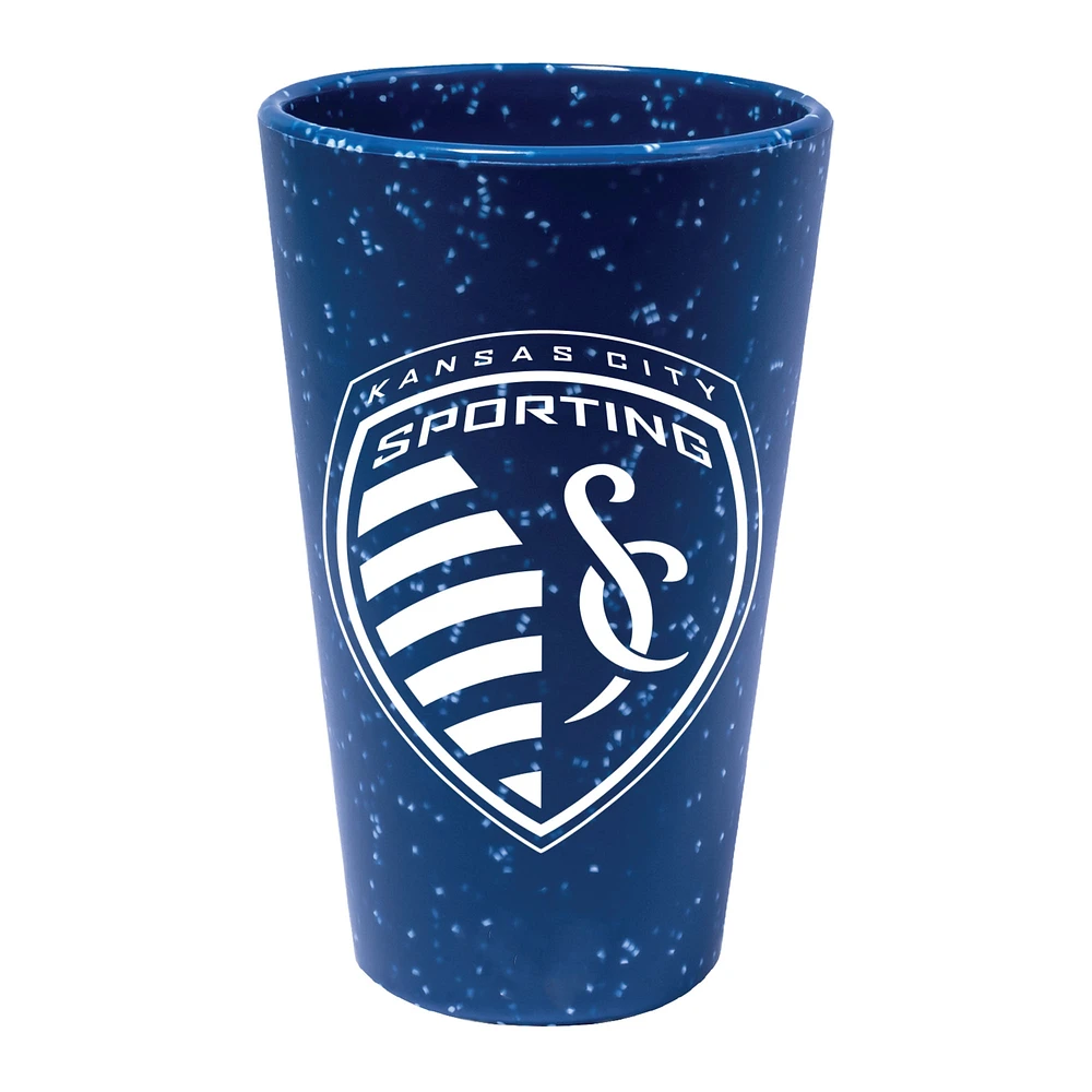 WinCraft Sporting Kansas City 16oz. Verre à pinte amusant en silicone