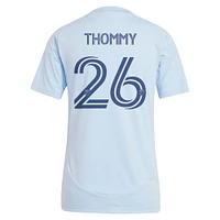 Women's adidas Erik Thommy Light Blue Sporting Kansas City 2025 One KC Replica Player Jersey