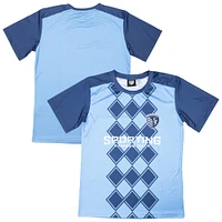 Youth Sport Design Sweden  Light Blue Sporting Kansas City Starting Lineup Home T-Shirt