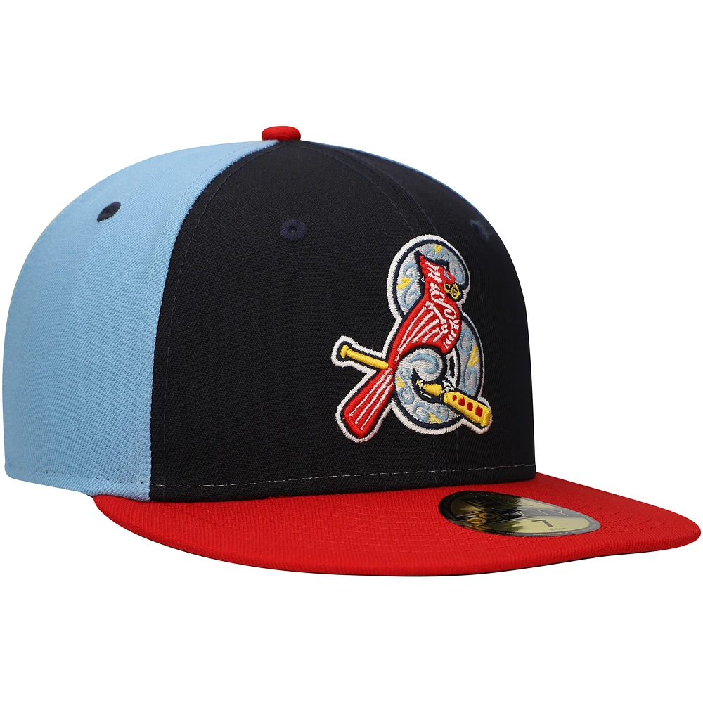 Casquette ajustée New Era Navy Cardenales de Springfield Copa la Diversión 59FIFTY pour hommes