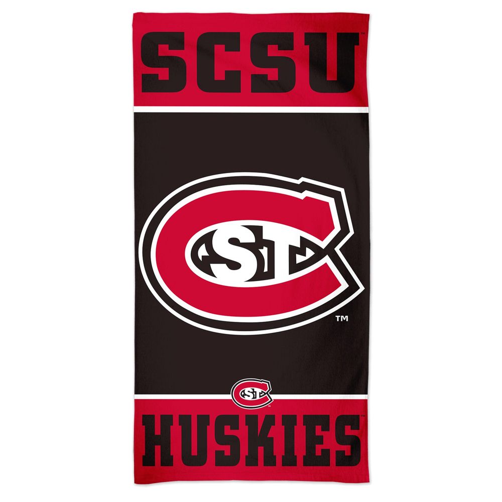 WinCraft St. Cloud State Huskies 30'' x 60'' Logo Spectra Beach Towel