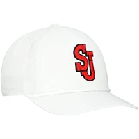 Men's '47 White St. John's Red Storm Logo Rope Hitch Adjustable Hat
