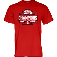 Men's Blue 84 Red St. John's Storm 2025 Big East Basketball Conference Tournament Champions T-Shirt