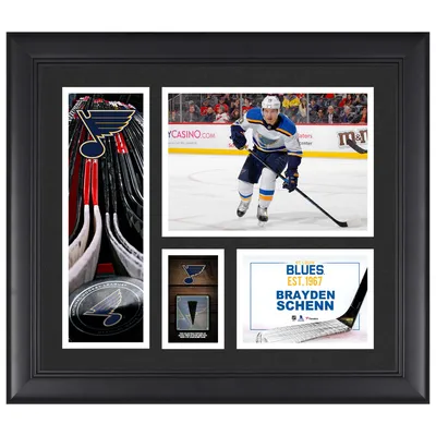 Lids Robert Bortuzzo St. Louis Blues Fanatics Authentic Framed 15 x 17  Player Collage with a Piece of Game-Used Puck