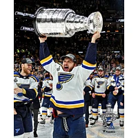 Brayden Schenn St. Louis Blues Unsigned 2019 Stanley Cup Champions Raising Photograph