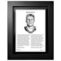 Brett Hull St. Louis Blues - Legends Line 12'' x 16'' Photo encadrée