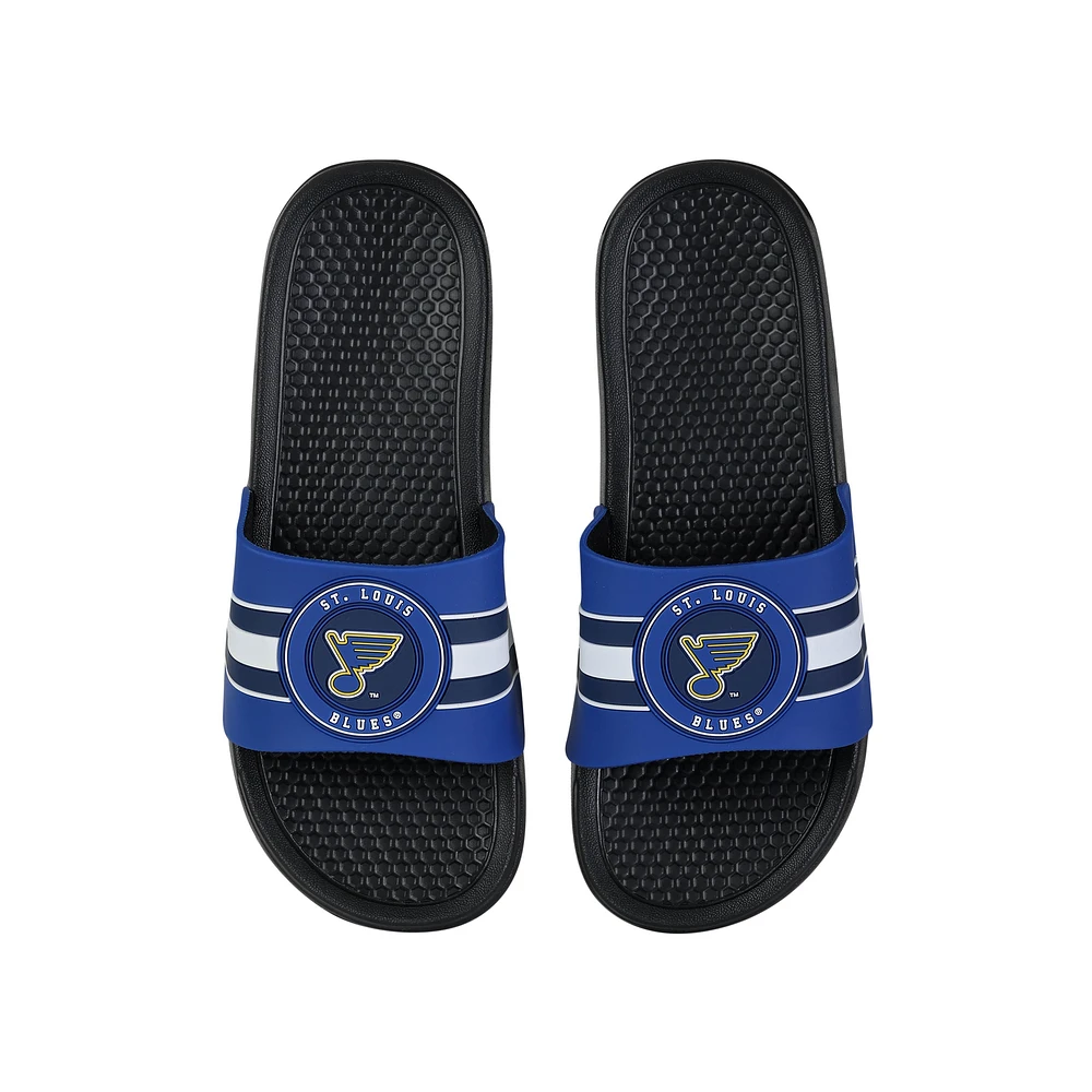 FOCO St. Louis Blues Men's Raised Slide Sandals